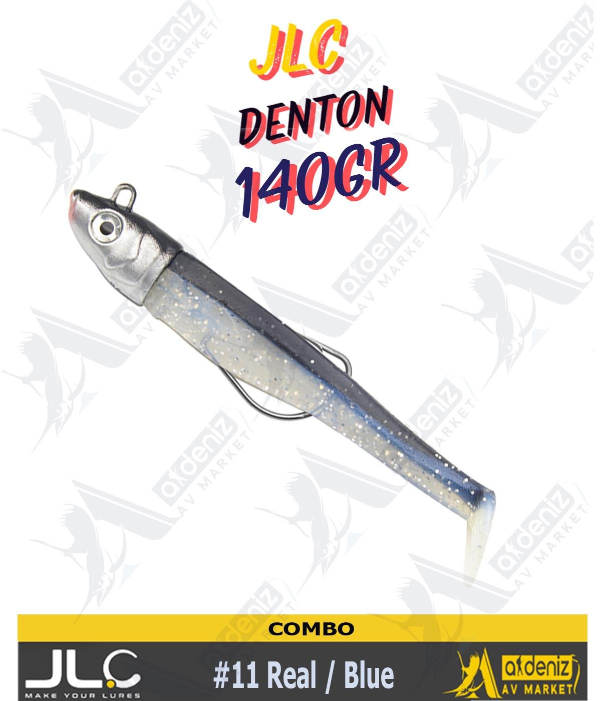 JLC Jigging A La Carta Denton Combo Silikon Balık 140 gr #11 Real BlueJLC JİGGİNG A LA CARTA