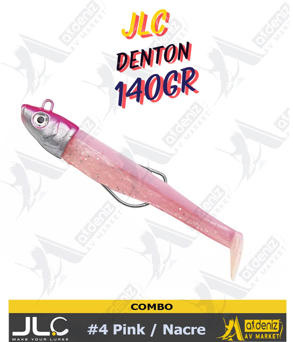 JLC Jigging A La Carta Denton Combo Silikon Balık 140 gr #4 Pink NacreJLC JİGGİNG A LA CARTA