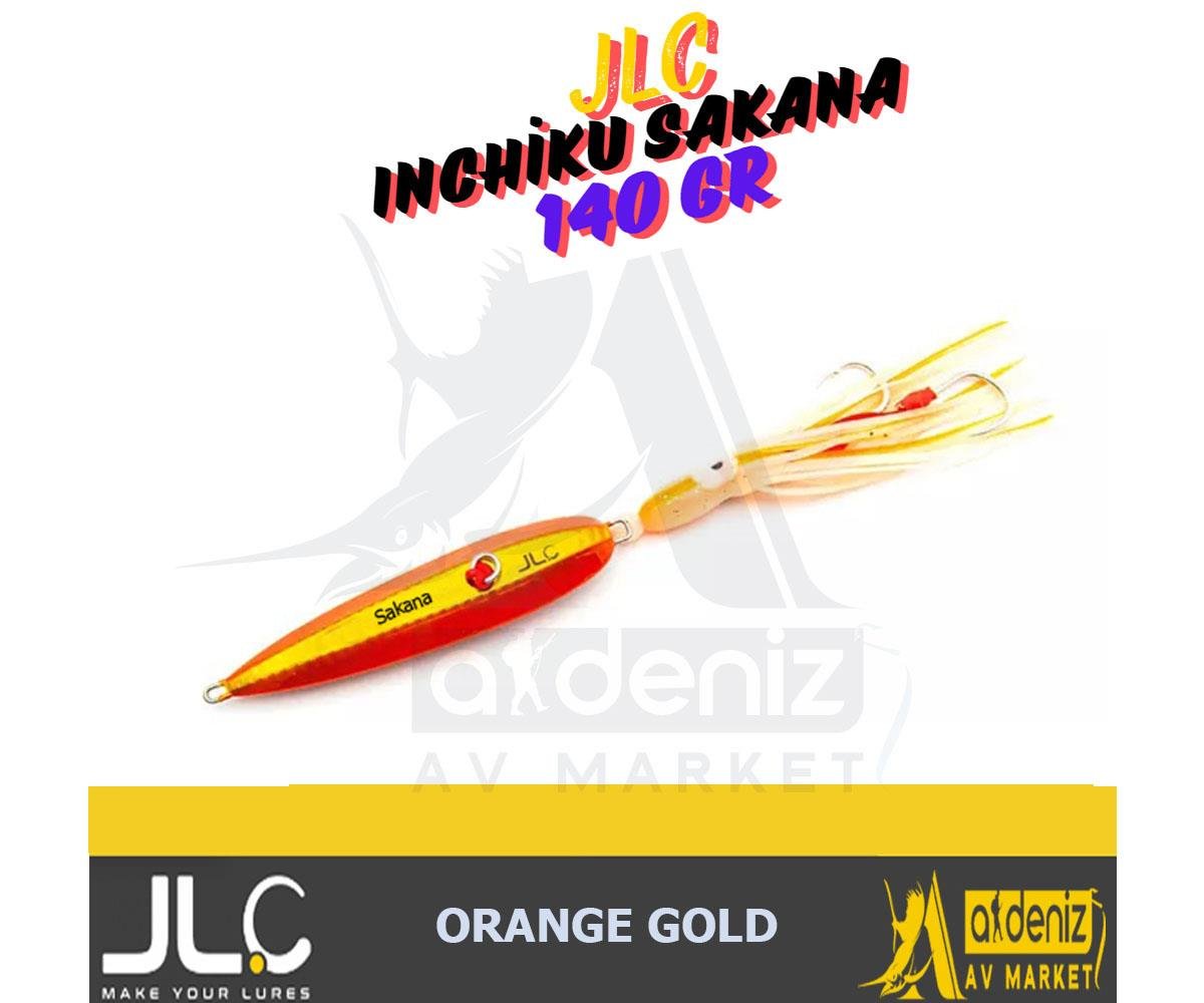 JLC Jigging A La Carta INCHIKU SAKANA 140 gr Orange GoldJLC JİGGİNG A LA CARTA