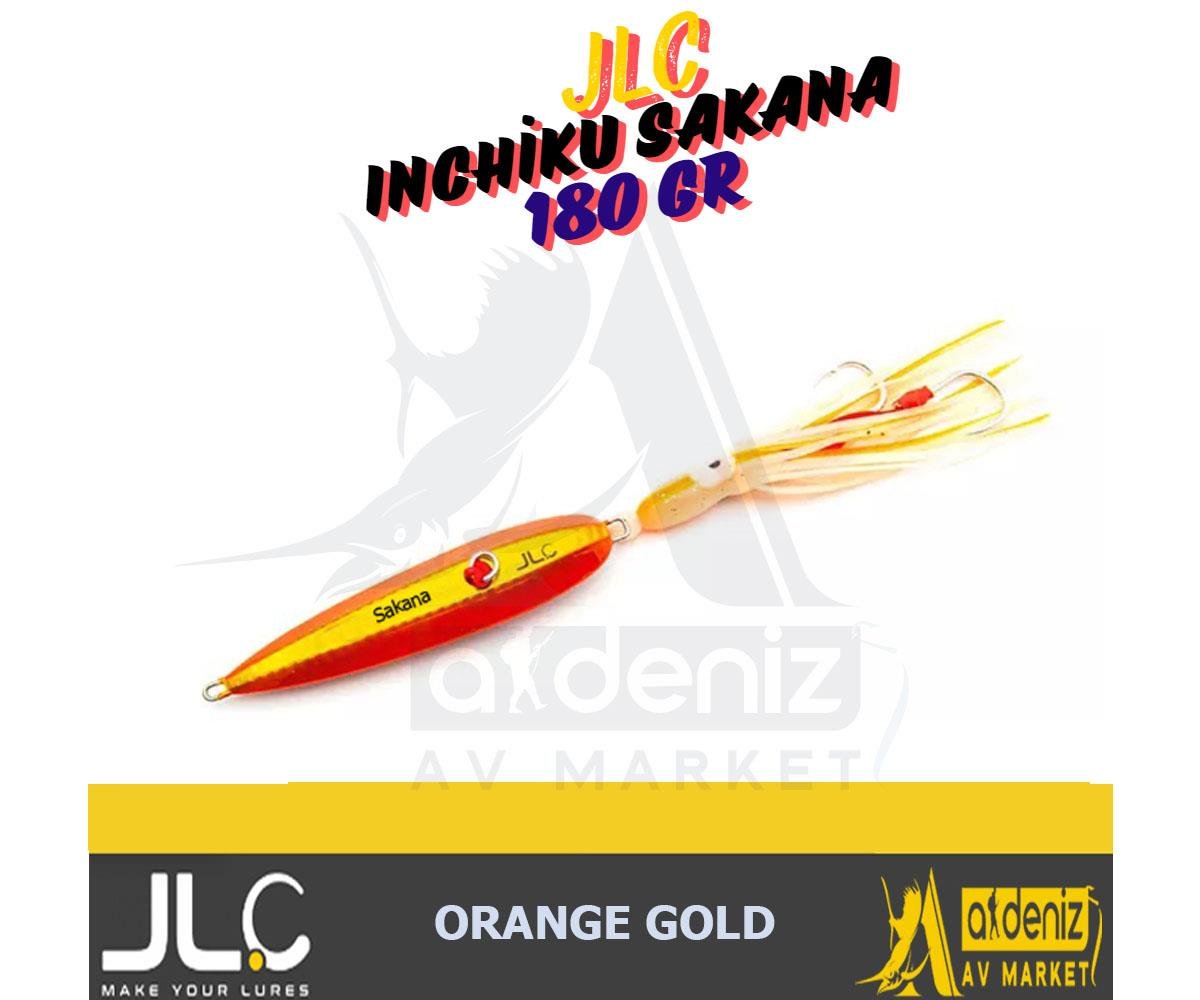 JLC Jigging A La Carta INCHIKU SAKANA 180 gr #3 Orange GoldJLC JİGGİNG A LA CARTA