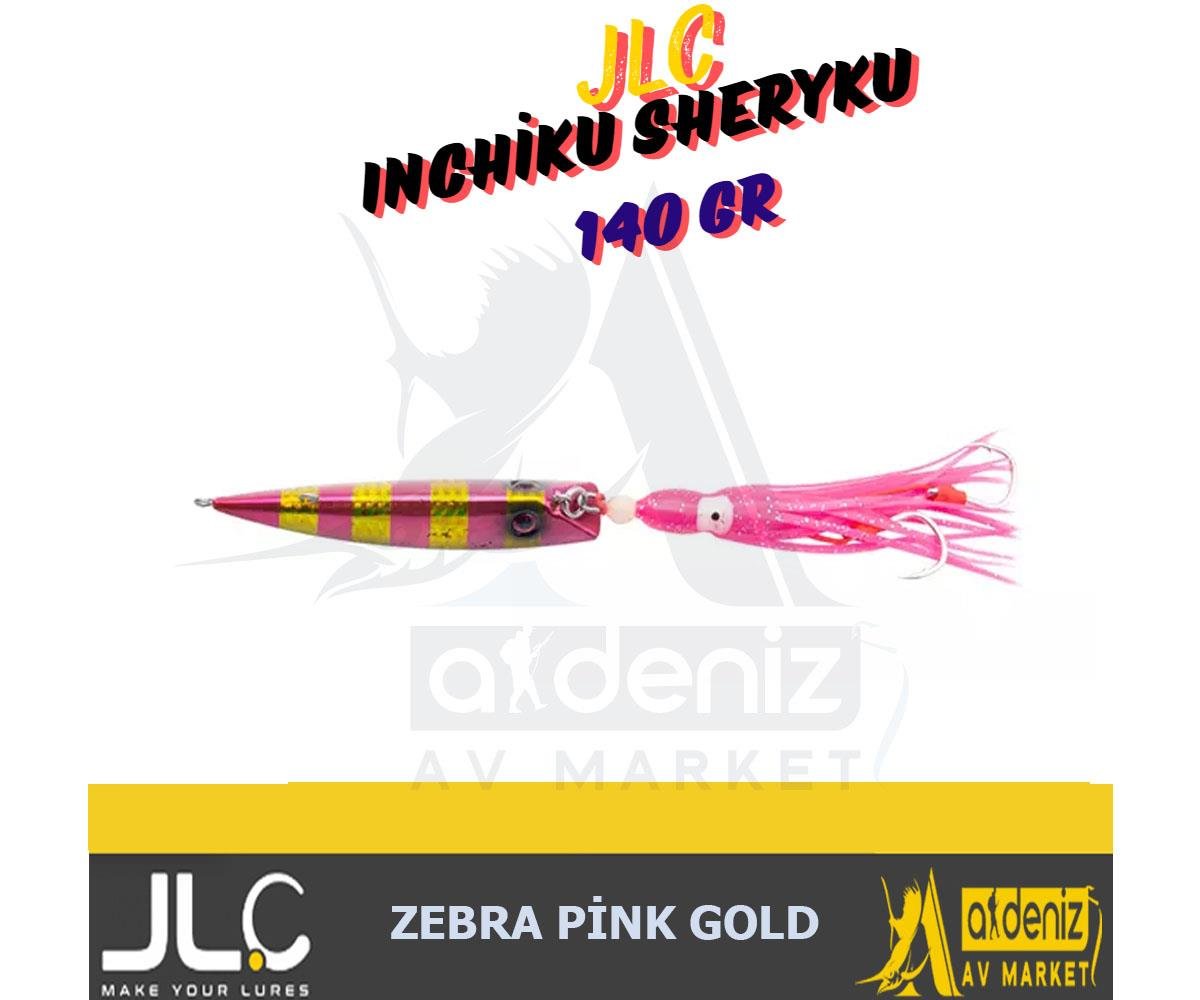 JLC Jigging A La Carta INCHIKU SHERYKU 140 gr Zebra Pink GoldJLC JİGGİNG A LA CARTA