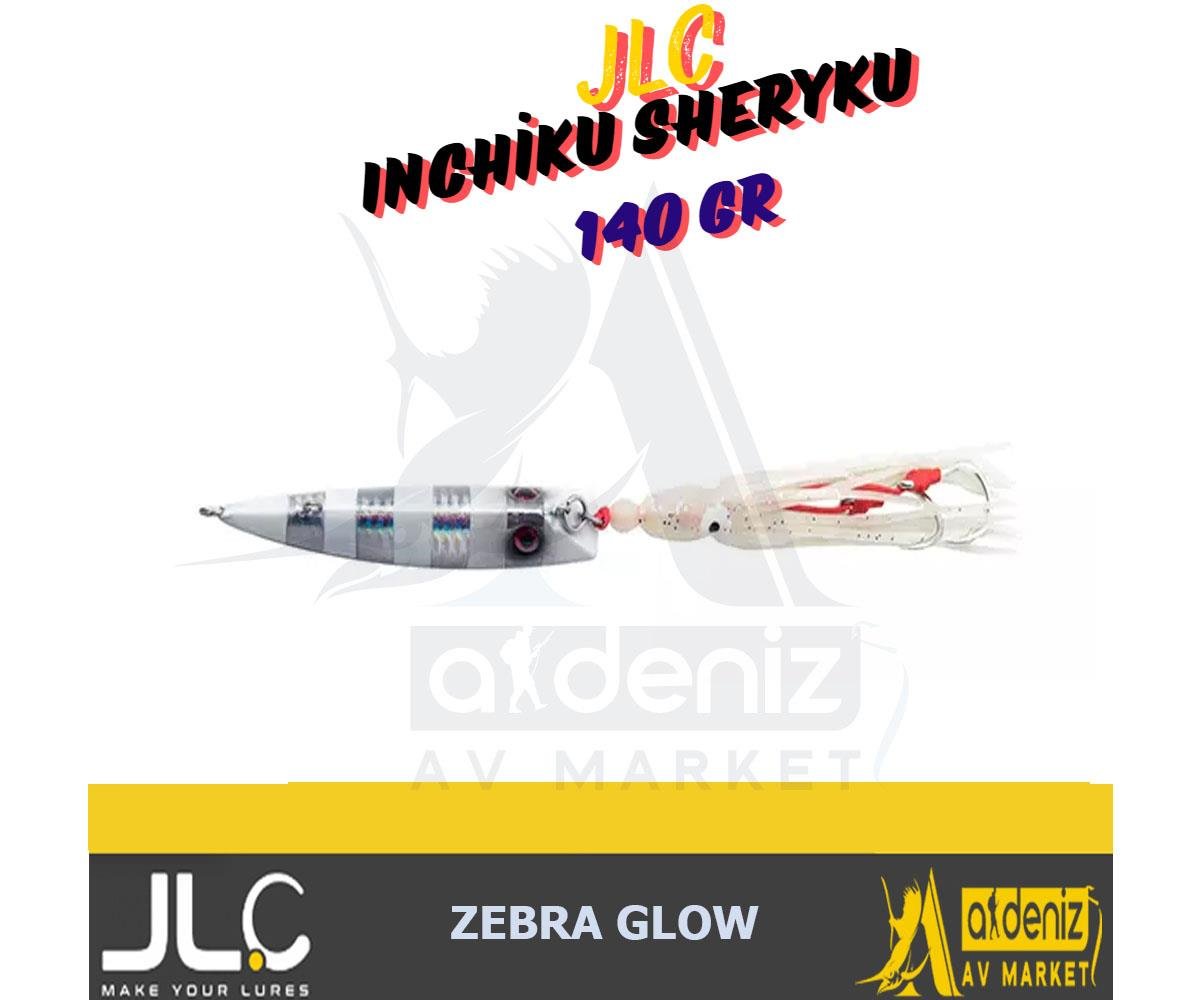 JLC Jigging A La Carta INCHIKU SHERYKU 140 gr Zebra GlowJLC JİGGİNG A LA CARTA