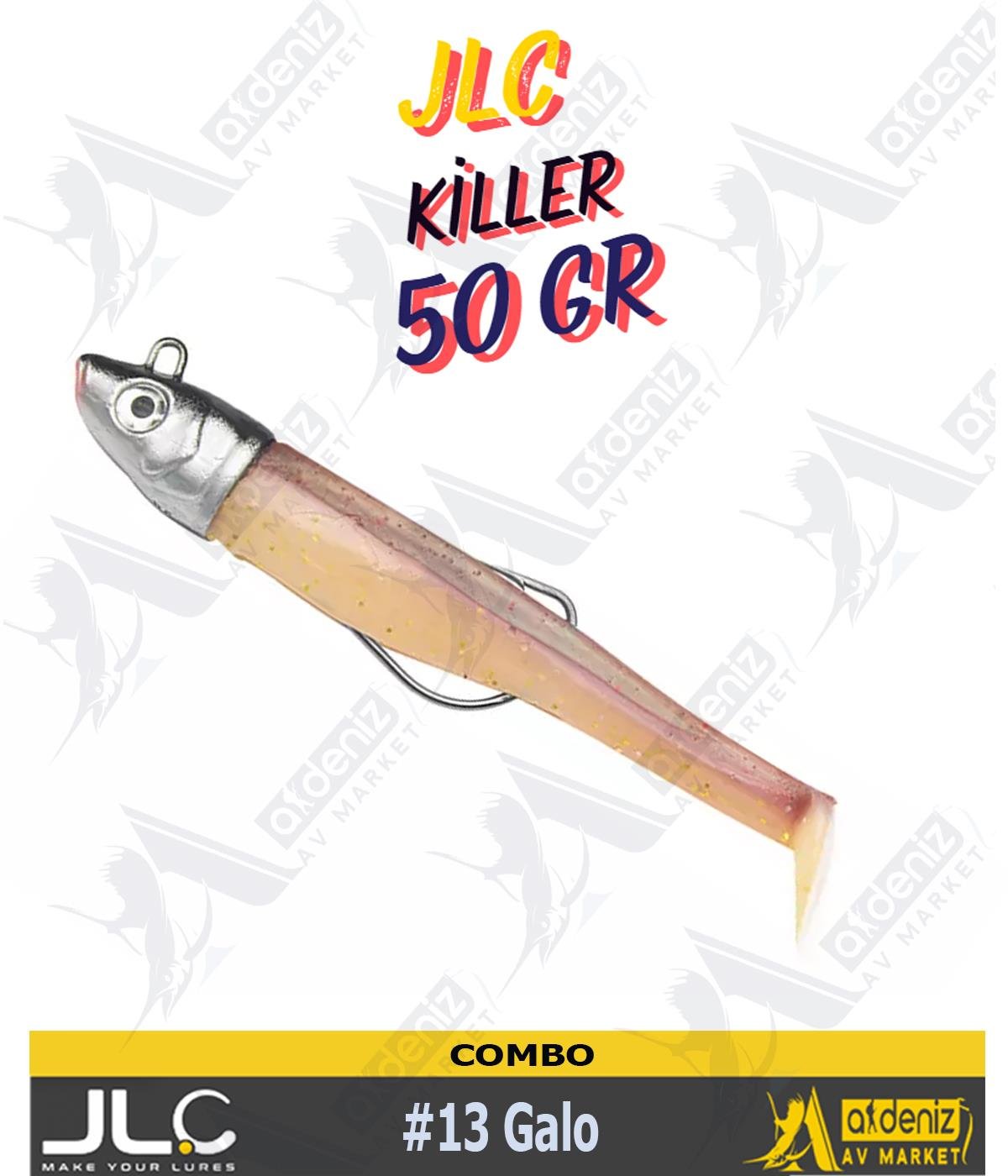JLC Jigging A La Carta Killer Combo Silikon Balık 105 mm 50 gr #13 GaloJLC JİGGİNG A LA CARTA