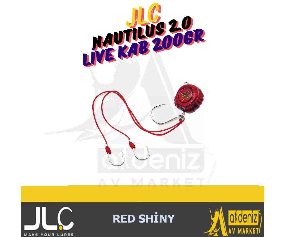 JLC Jigging A La Carta NAUTILUS 2.0 Live Kab 200 Gr #5 Red ShinyJLC JİGGİNG A LA CARTA