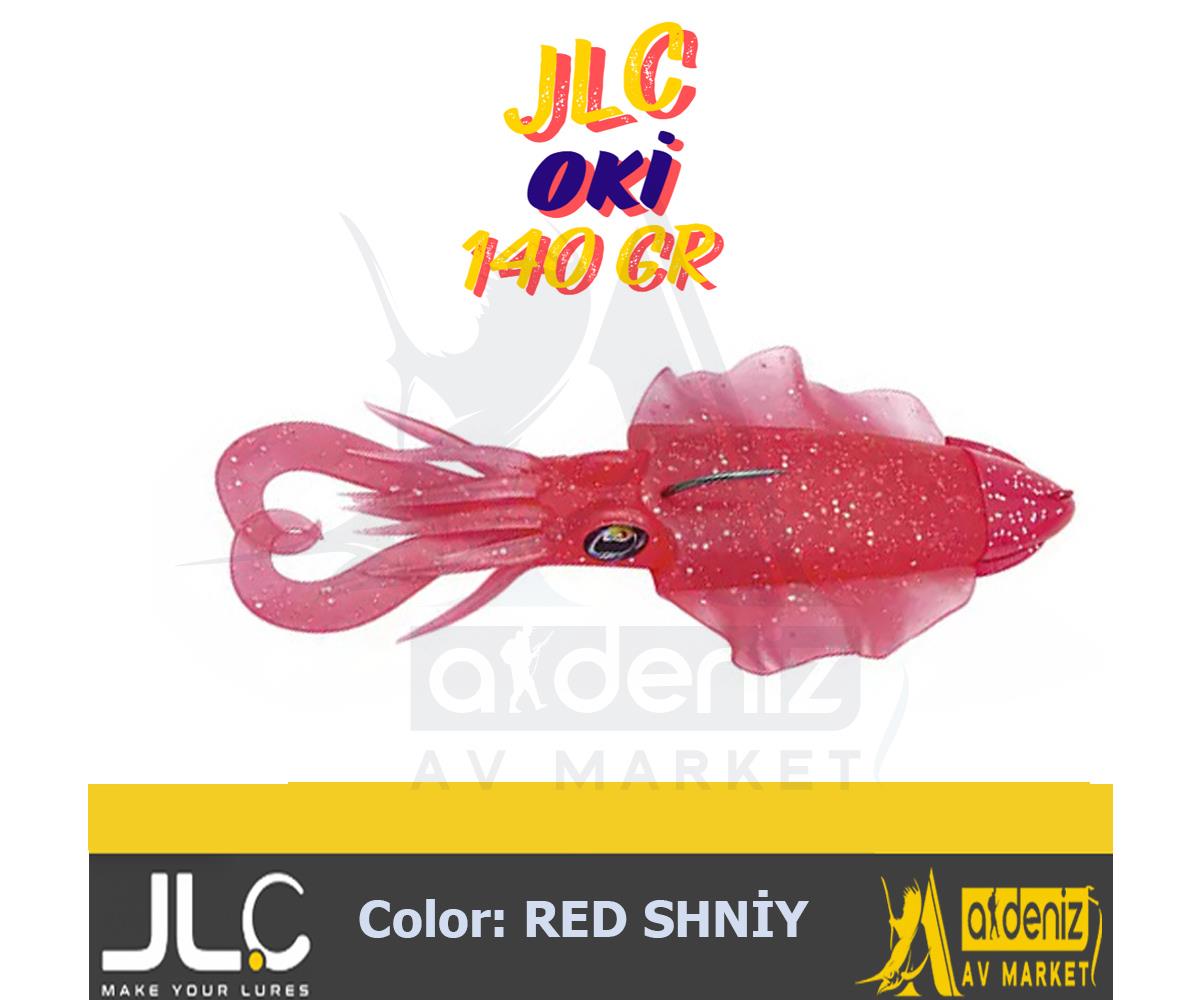 JLC Jigging A La Carta Oki 140 Gr #3 Red Shiny Combo Silikon Sübye YemJLC JİGGİNG A LA CARTA
