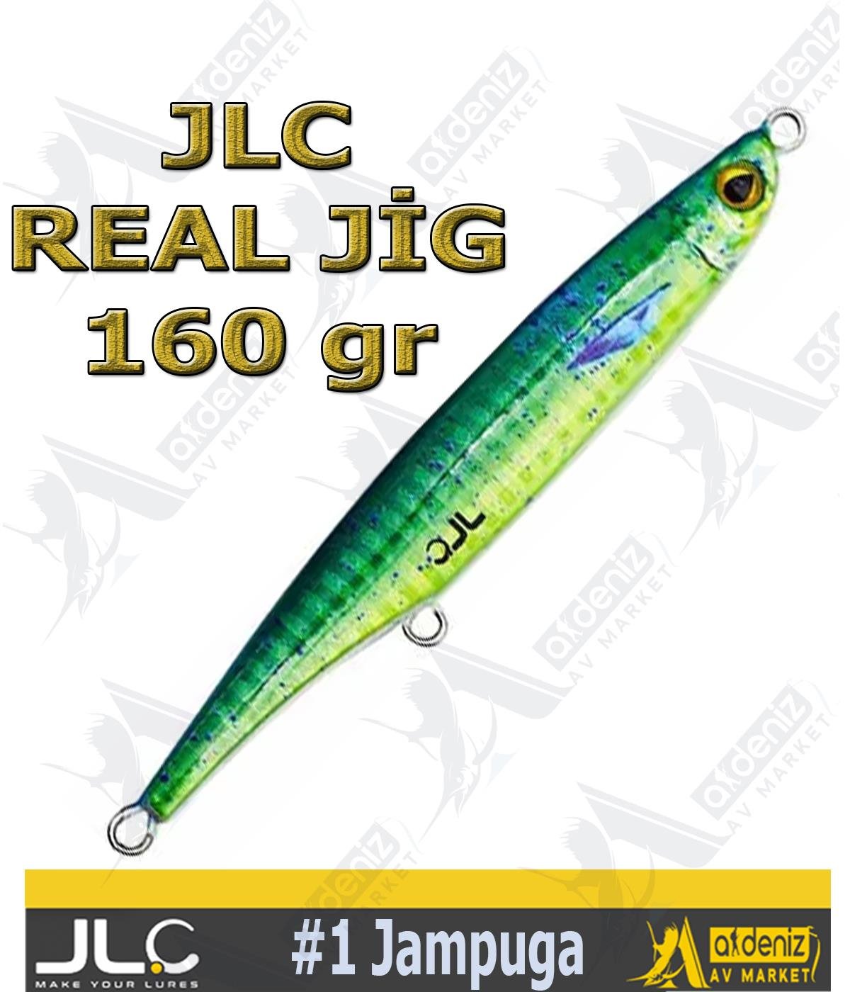 JLC Jigging A La Carta Real Jig 160gr #1 JAMPUGAJLC JİGGİNG A LA CARTA