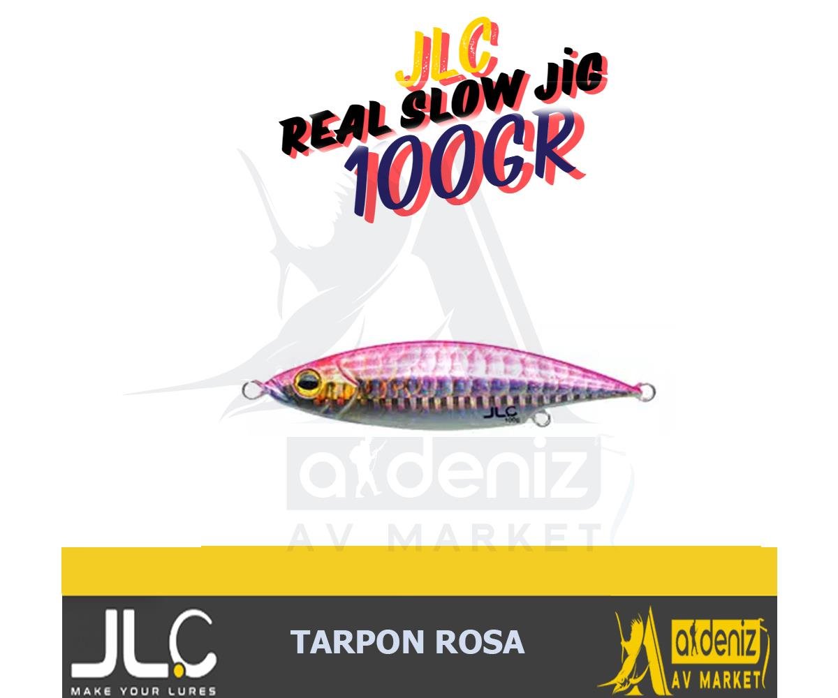 JLC Jigging A La Carta REAL SLOW JİG 100 Gr #9 Tarpon RosaJLC JİGGİNG A LA CARTA
