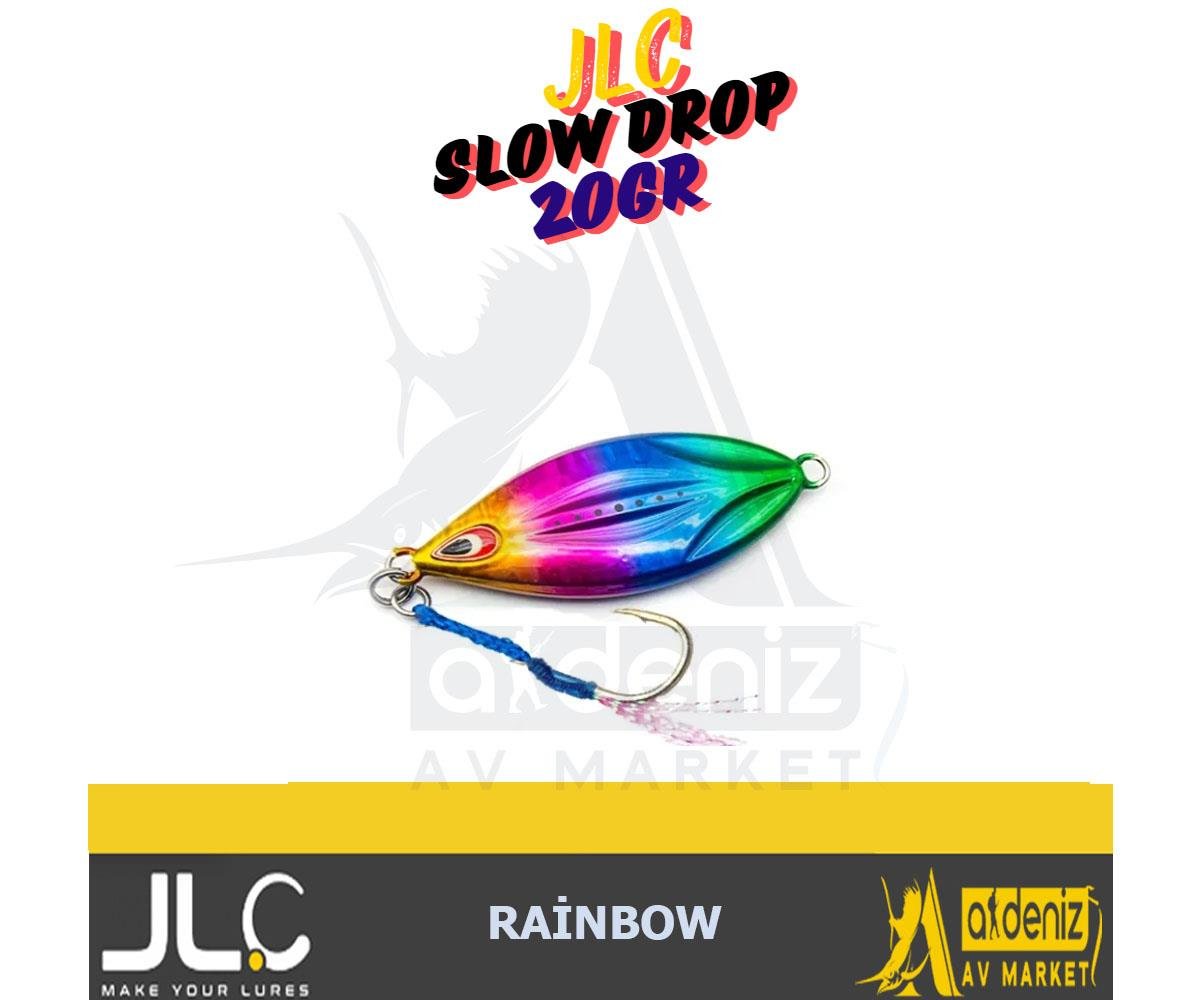 JLC Jigging A La Carta SLOW DROP MONTAJE 20 Gr #3 RainbowJLC JİGGİNG A LA CARTA