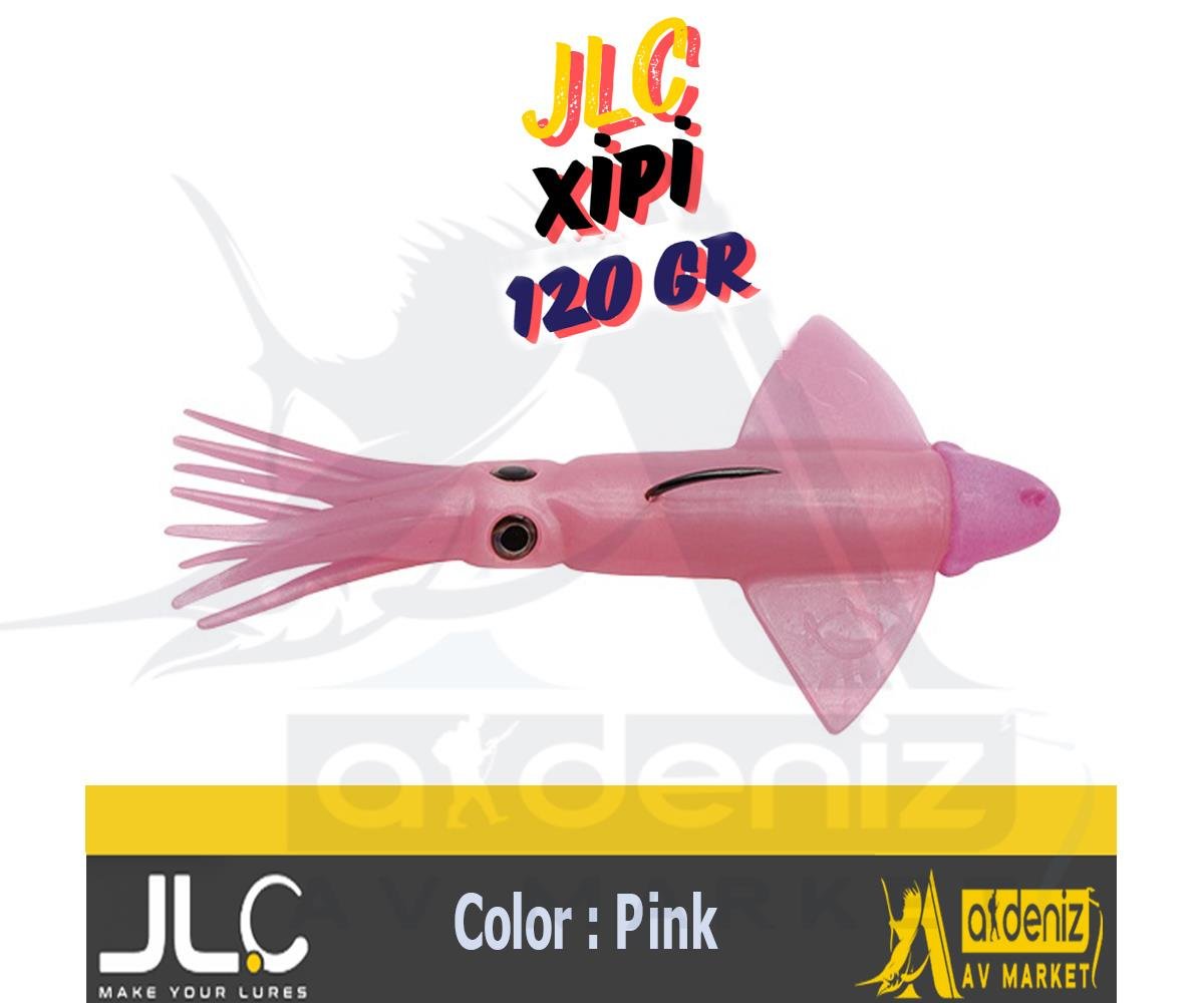 JLC Jigging A La Carta XIPI 120 Gr #1 Pink Combo Silikon Kalamar YemJLC JİGGİNG A LA CARTA