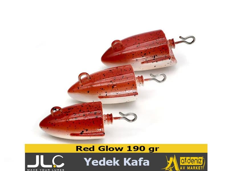 JLC Jigging A La Carta XIPI EVO Yedek Kafa 190 Gr #1 RED GLOWJLC JİGGİNG A LA CARTA