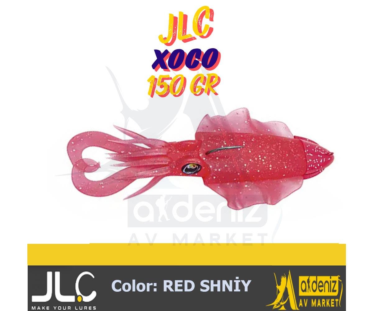 JLC Jigging A La Carta XOCO 150 Gr #3 Red Shiny kırmızı renk Combo Silikon Sübye Yem