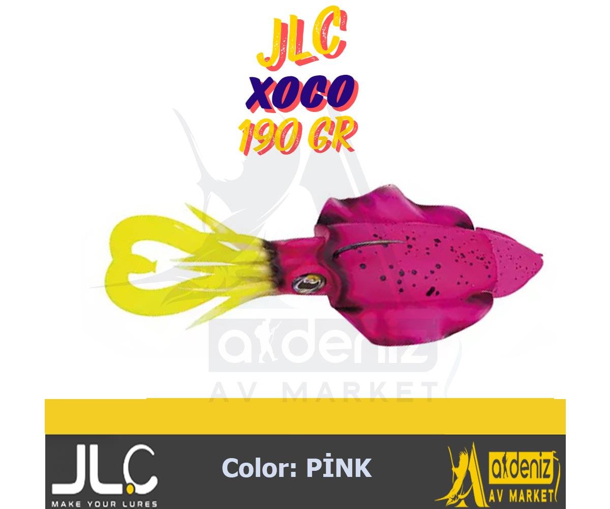JLC Jigging A La Carta XOCO 190 Gr #4 Pink pembe renk Combo Silikon Sübye Yem
