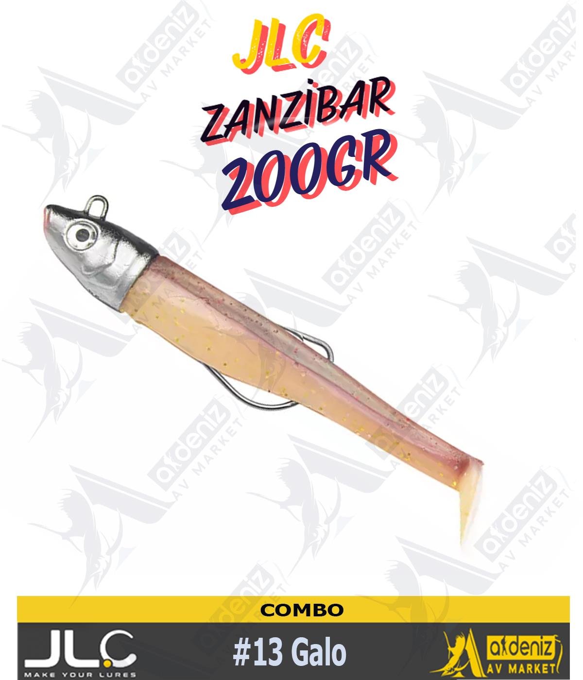 JLC Jigging A La Carta Zanzibar Combo Silikon Balık 150 mm 200 gr #13 GaloJLC JİGGİNG A LA CARTA