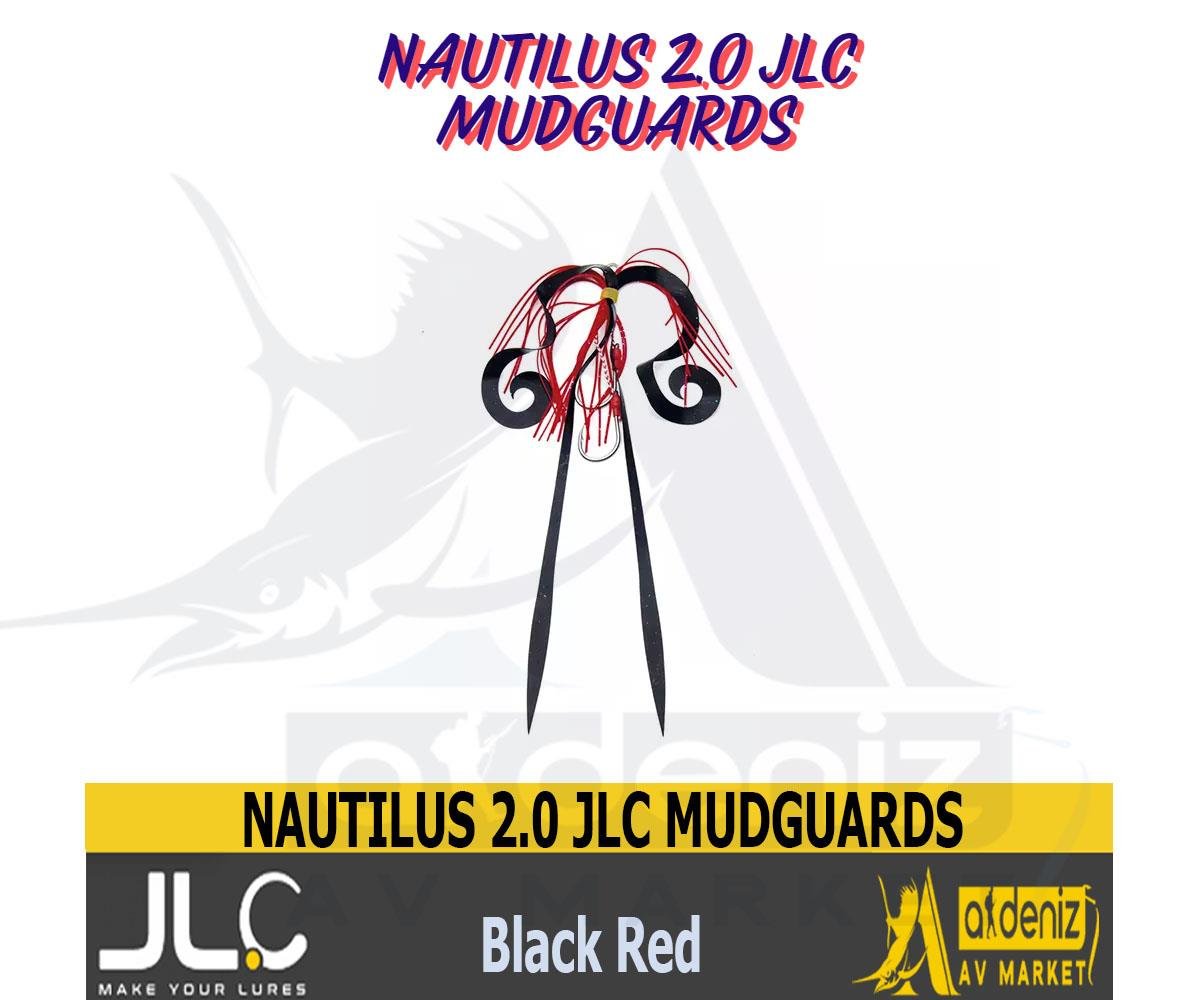 JLC Nautilus 2.0 Tai Rubber Yedek Skirts BKK #9 Color:5 Black/RedJLC JİGGİNG A LA CARTA