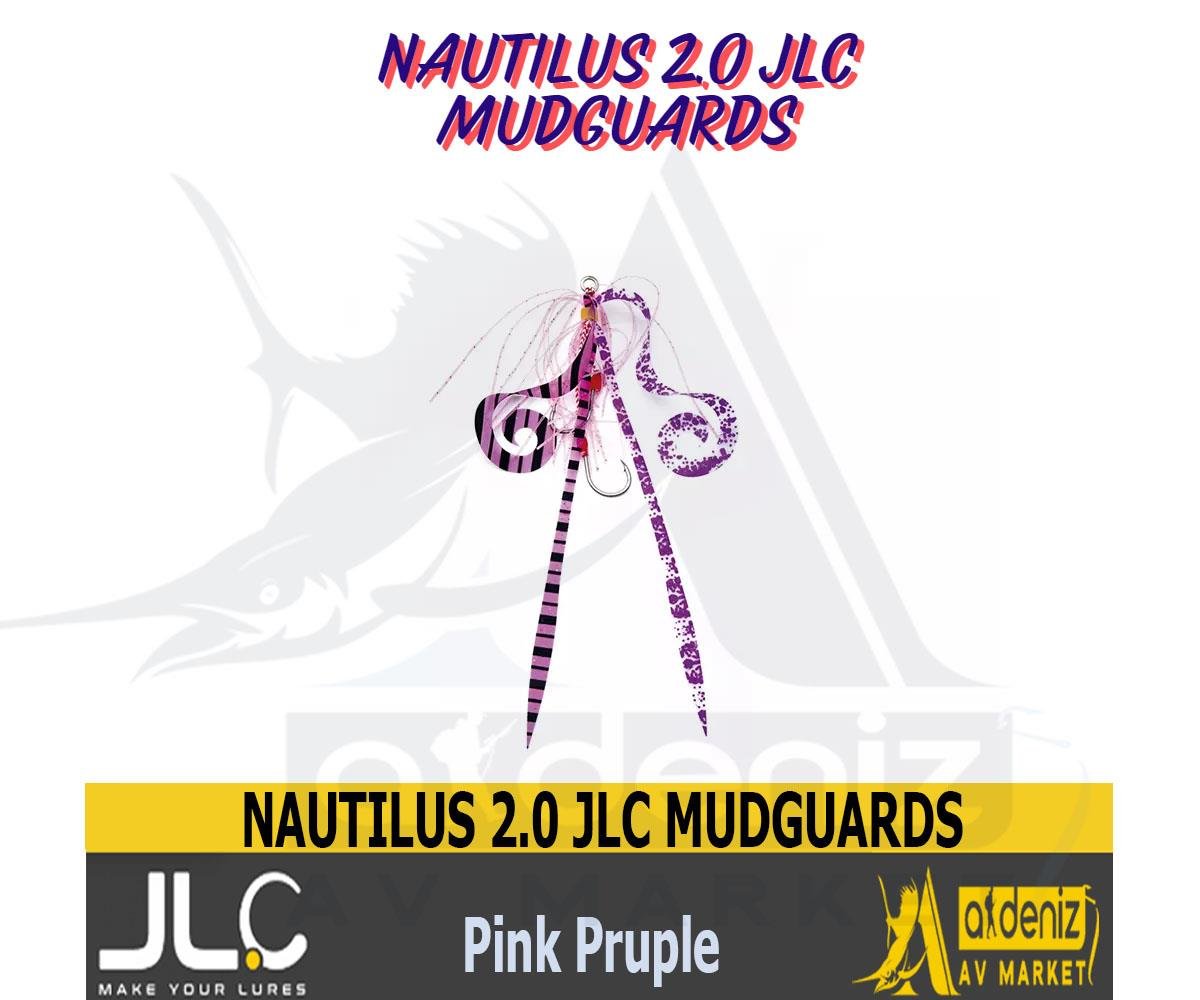 JLC Nautilus 2.0 Tai Rubber Yedek Skirts BKK #9 Color:1 Pink/PurpleJLC JİGGİNG A LA CARTA