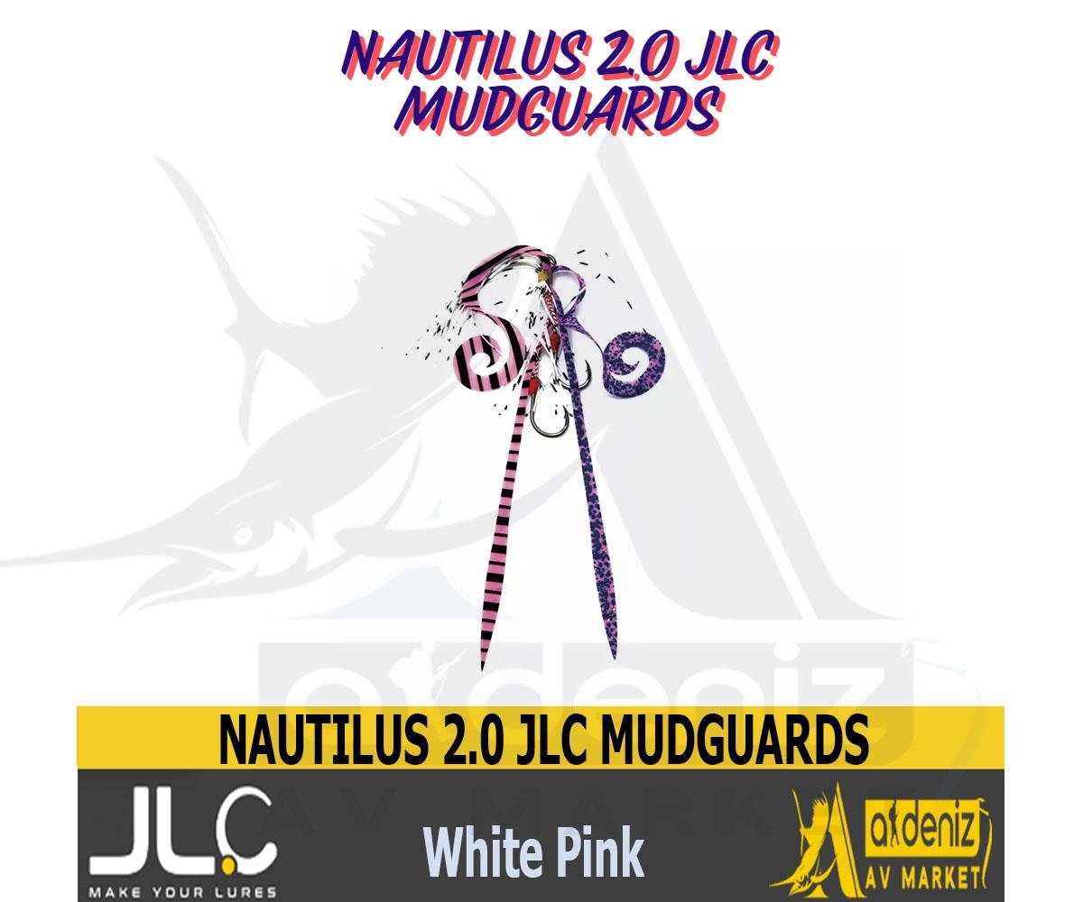 JLC Nautilus 2.0 Tai Rubber Yedek Skirts BKK #9 Color:2 White/PinkJLC JİGGİNG A LA CARTA
