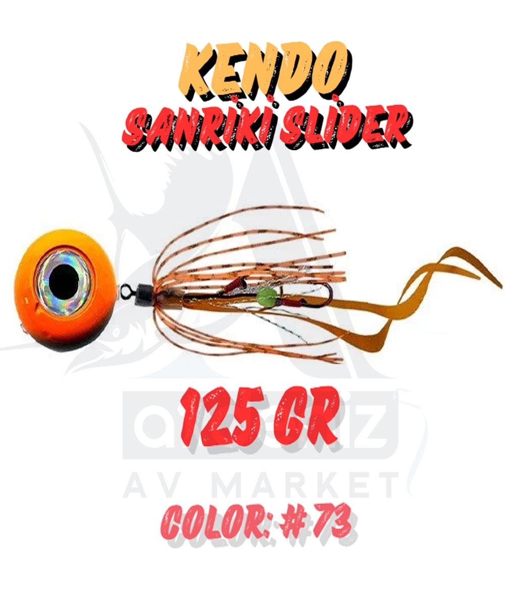 Kendo Sanriki Slider Tai Rubber Yem 125 gr Color:73KENDO