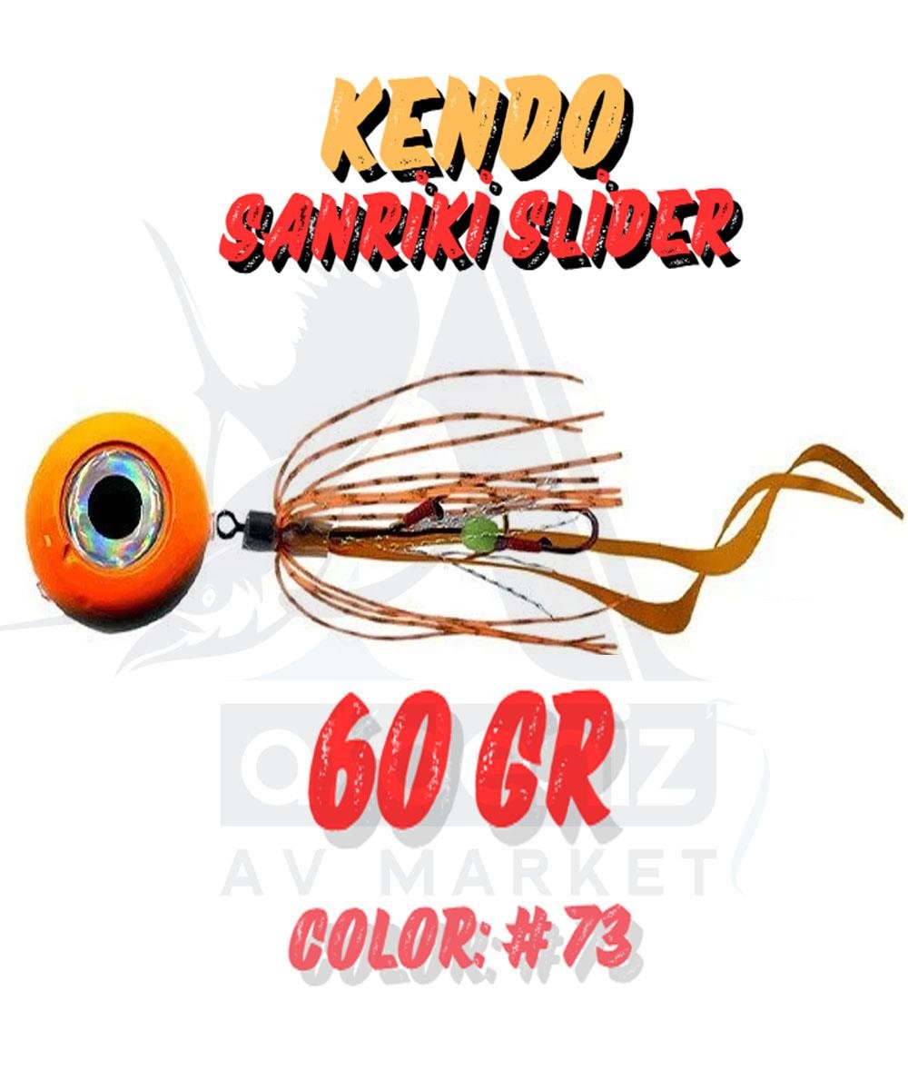 Kendo Sanriki Slider Tai Rubber Yem 60 gr Color:73KENDO