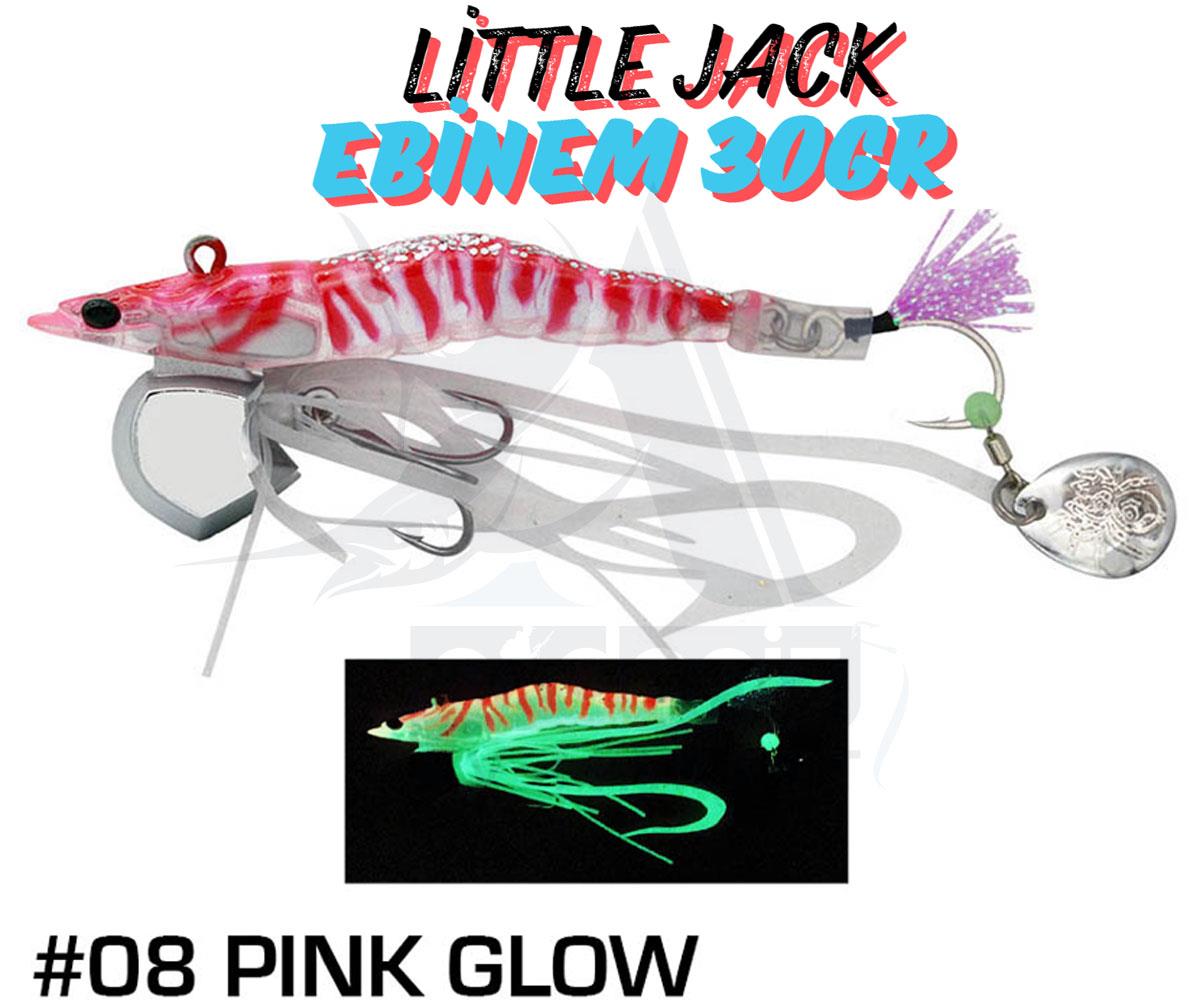 Little Jack Ebinem 6,05 cm 30 gr #08 Pink GlowLİTTLE JACK