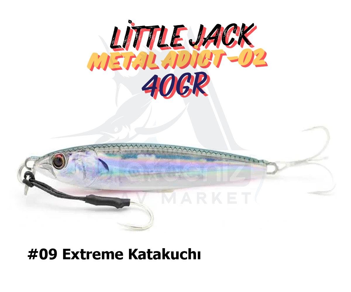 Little Jack Metal Adict-02 40 gr Jig Yem #09 Extreme KatakuchıLİTTLE JACK