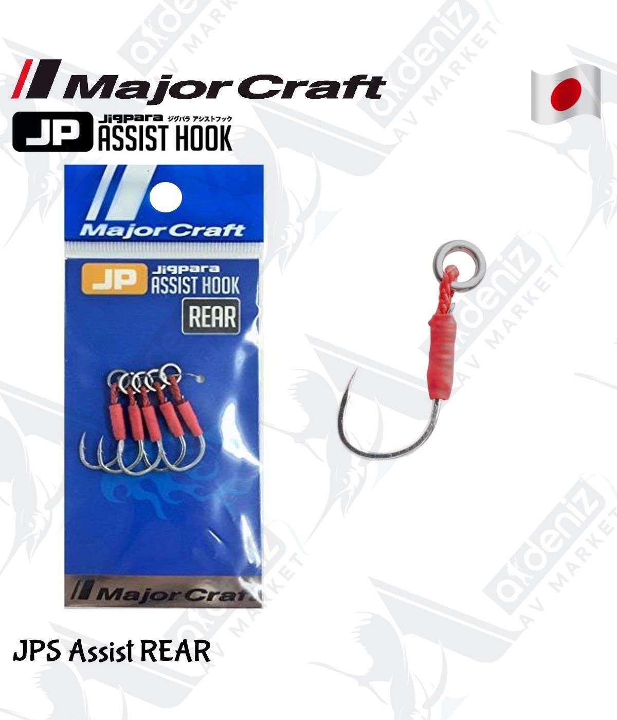 MC Major Craft Jigpara JPS REAR Single Asist İğne 5'li PaketMAJOR CRAFT