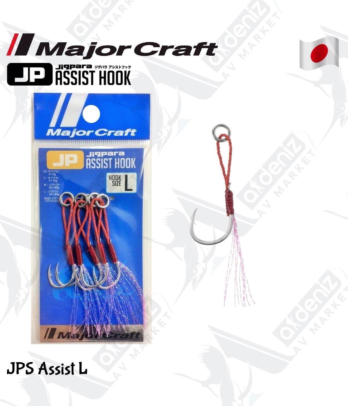 MC Major Craft Jigpara JPS Single Asist İğne 5'li Paket #LMAJOR CRAFT