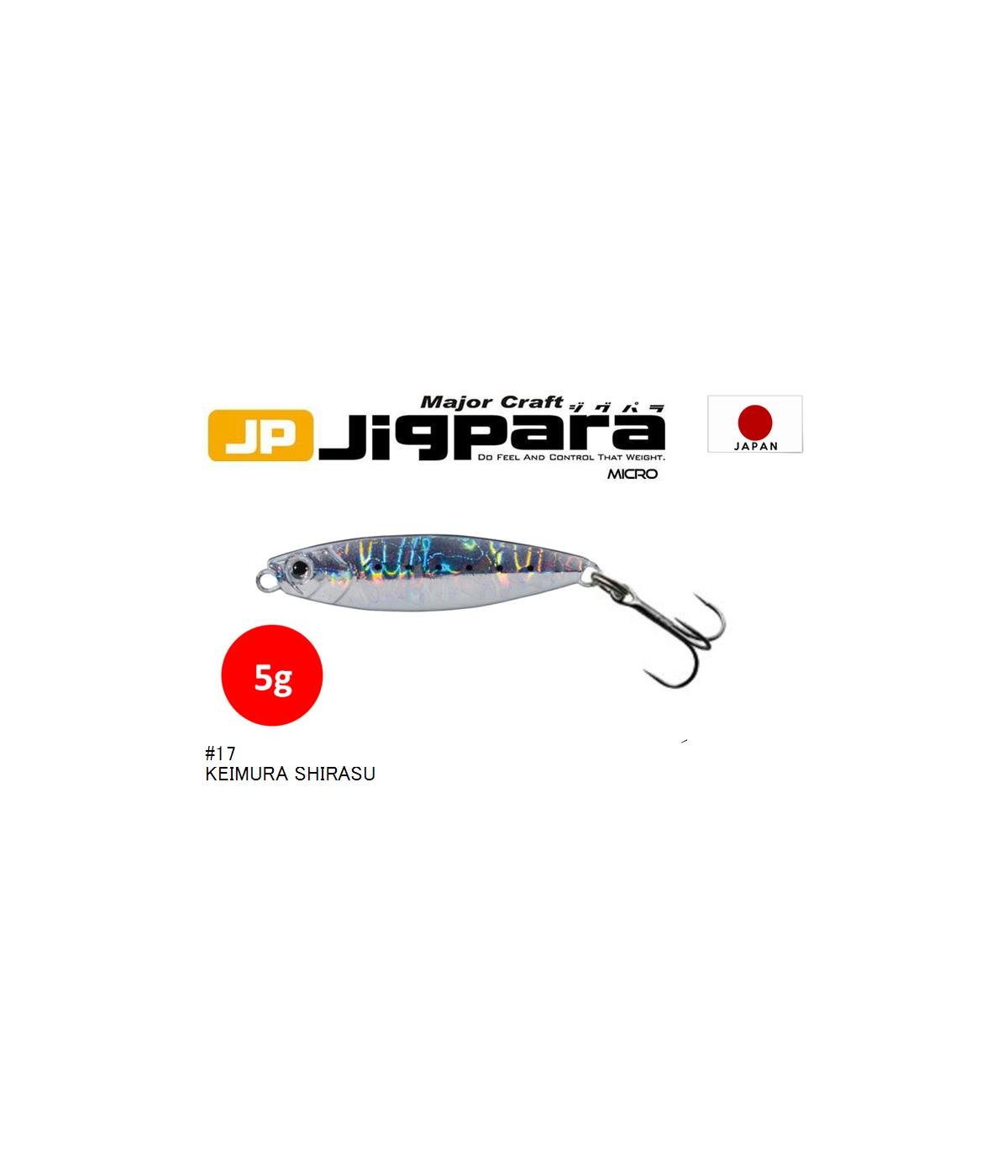 MC Major Craft Jigpara Micro JPM-5 Jig Sahte Yem 5 gr #Keımura UV Shırasu 17MAJOR CRAFT
