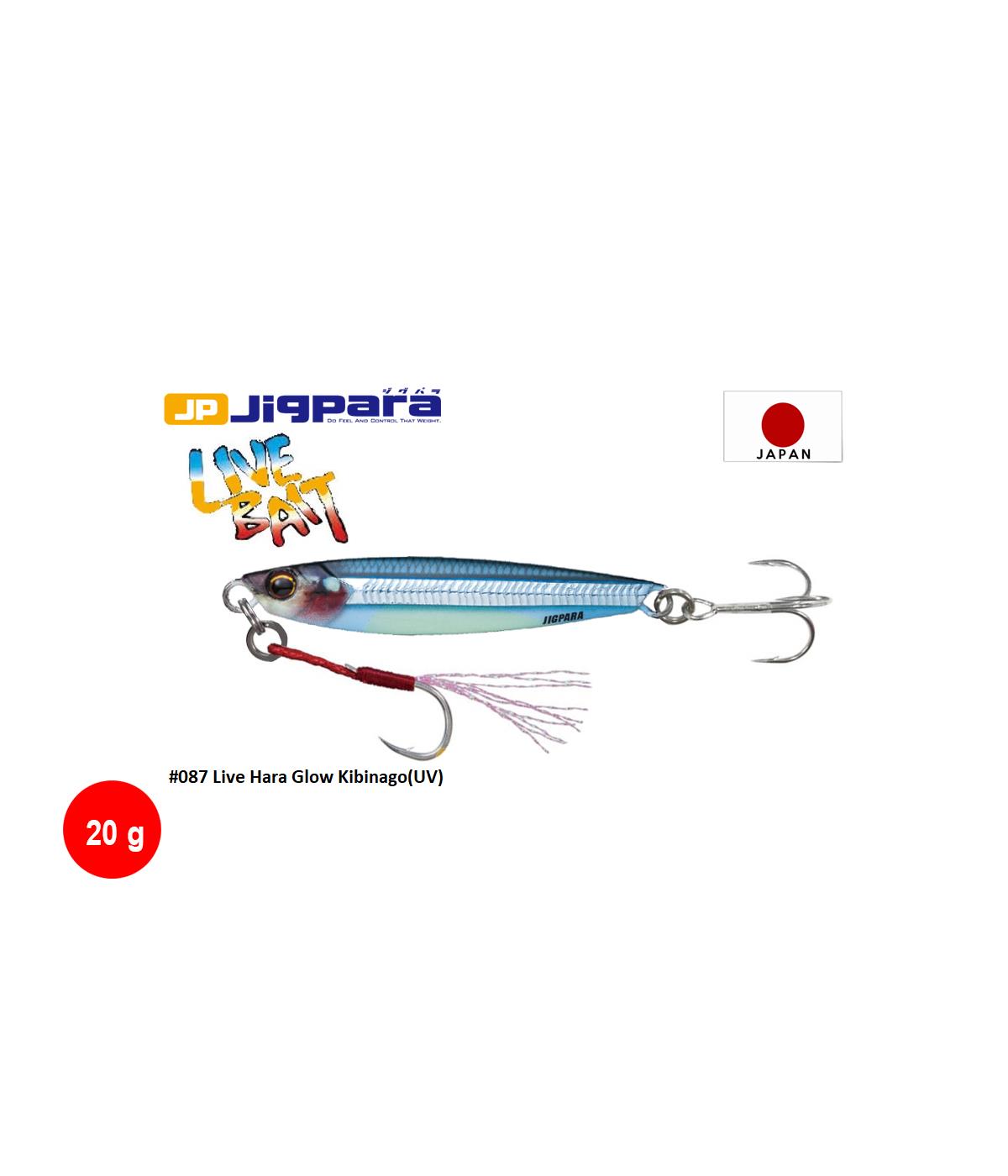 MC Major Craft Jigpara Short JPS-20L Metal Jig Yem 20 gr #Live Hara Glow Kibinago 87MAJOR CRAFT