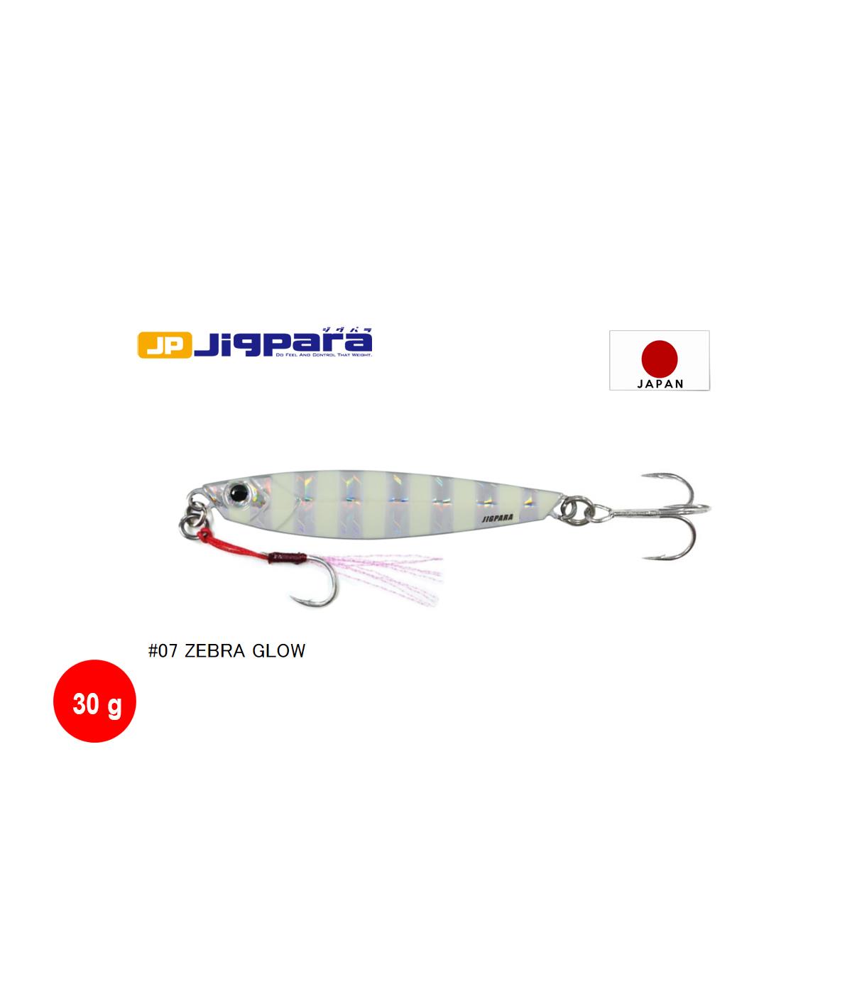 MC Major Craft Jigpara Short JPS-30 Metal Jig Yem 30 gr #Zebra Glow 07MAJOR CRAFT
