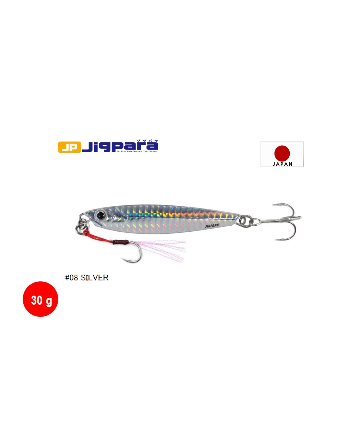 MC Major Craft Jigpara Short JPS-30 Metal Jig Yem 30 gr #Silver 08MAJOR CRAFT