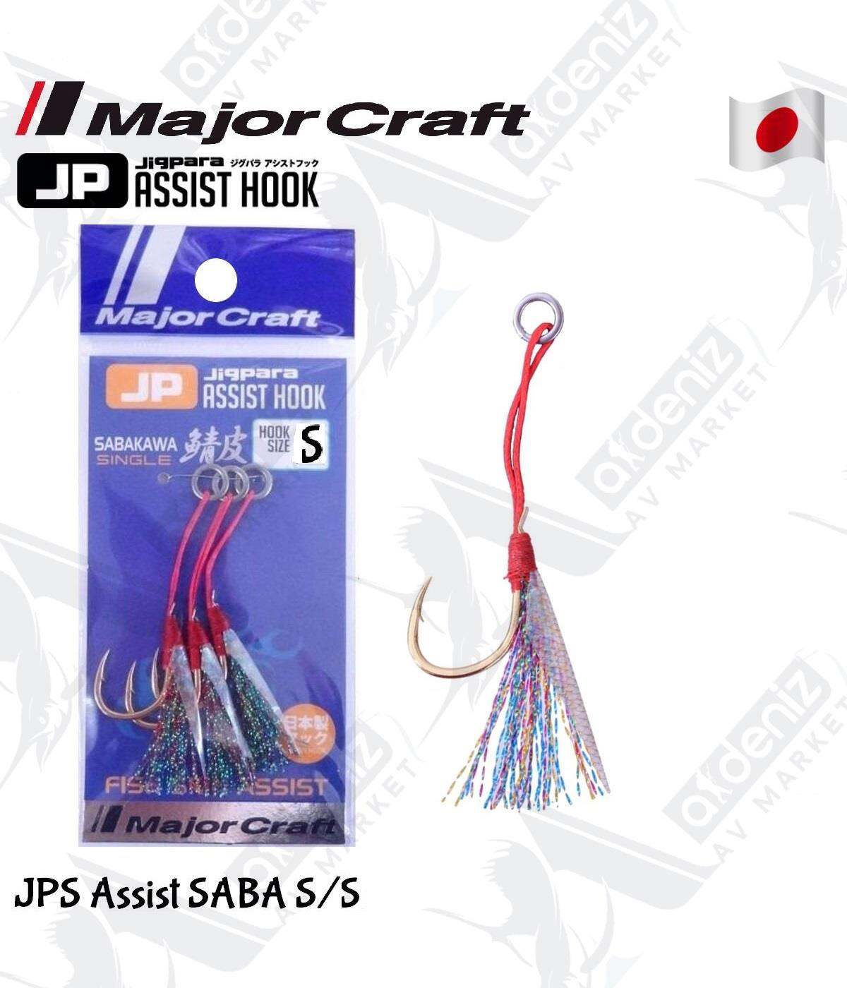MC Major Craft Saba JPS Single Asist İğne 3'lü Paket #S/SMAJOR CRAFT