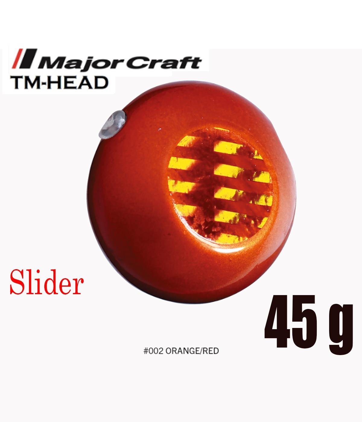 MC Major Craft TM-Head Slider 45g #02 Orange RedMAJOR CRAFT