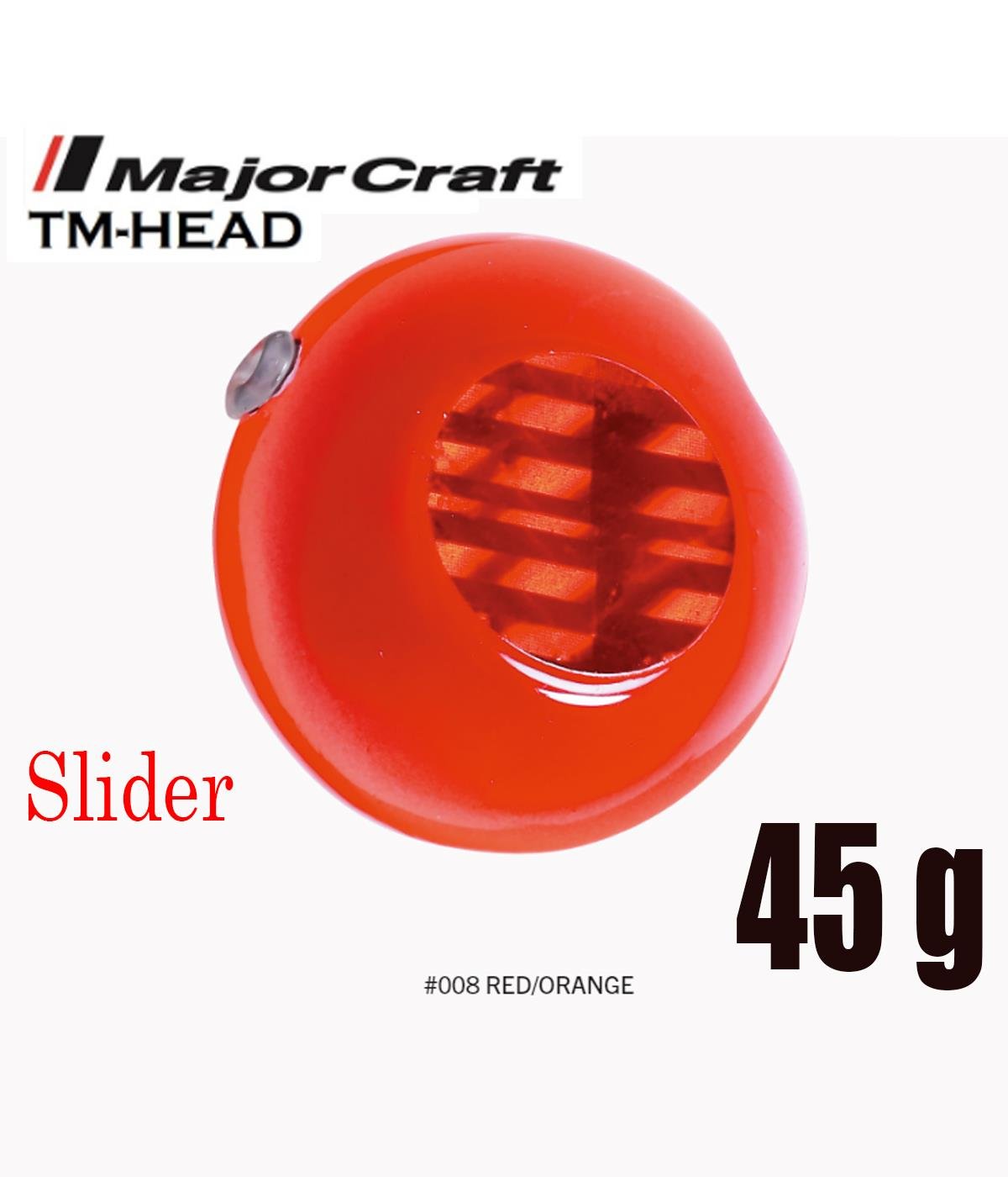 MC Major Craft TM-Head Slider 45g #08 Red OrangeMAJOR CRAFT