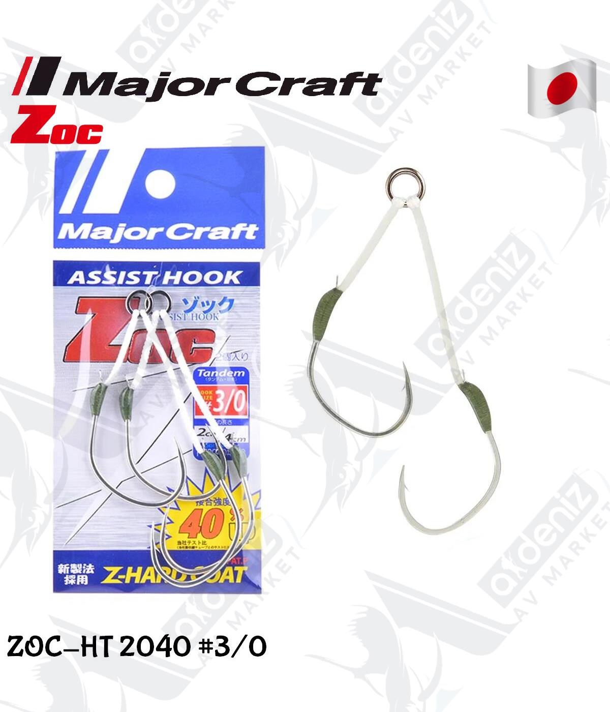 MC Major Craft ZOC-HT-2040 Çiftli Asist İğne #3/0MAJOR CRAFT