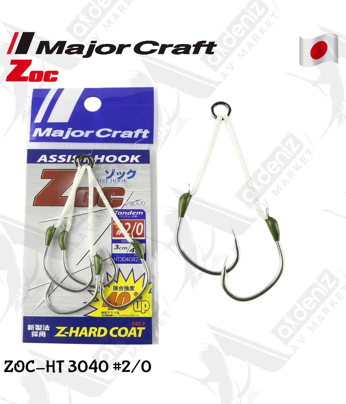 MC Major Craft ZOC-PT-3040 Power Type Çiftli Asist İğne #2/0MAJOR CRAFT