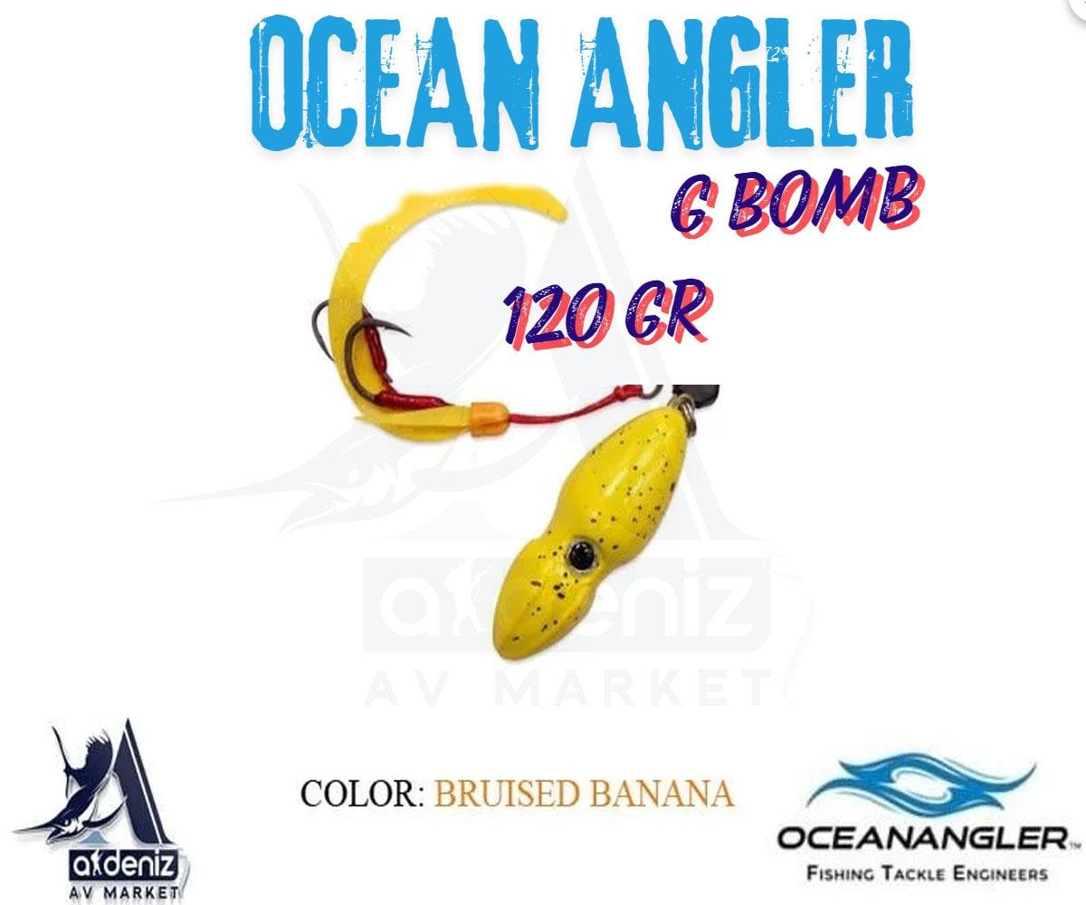 Ocean Angler G-Bomb 120 Gr. #Bruised BananaOCEAN ANGLER