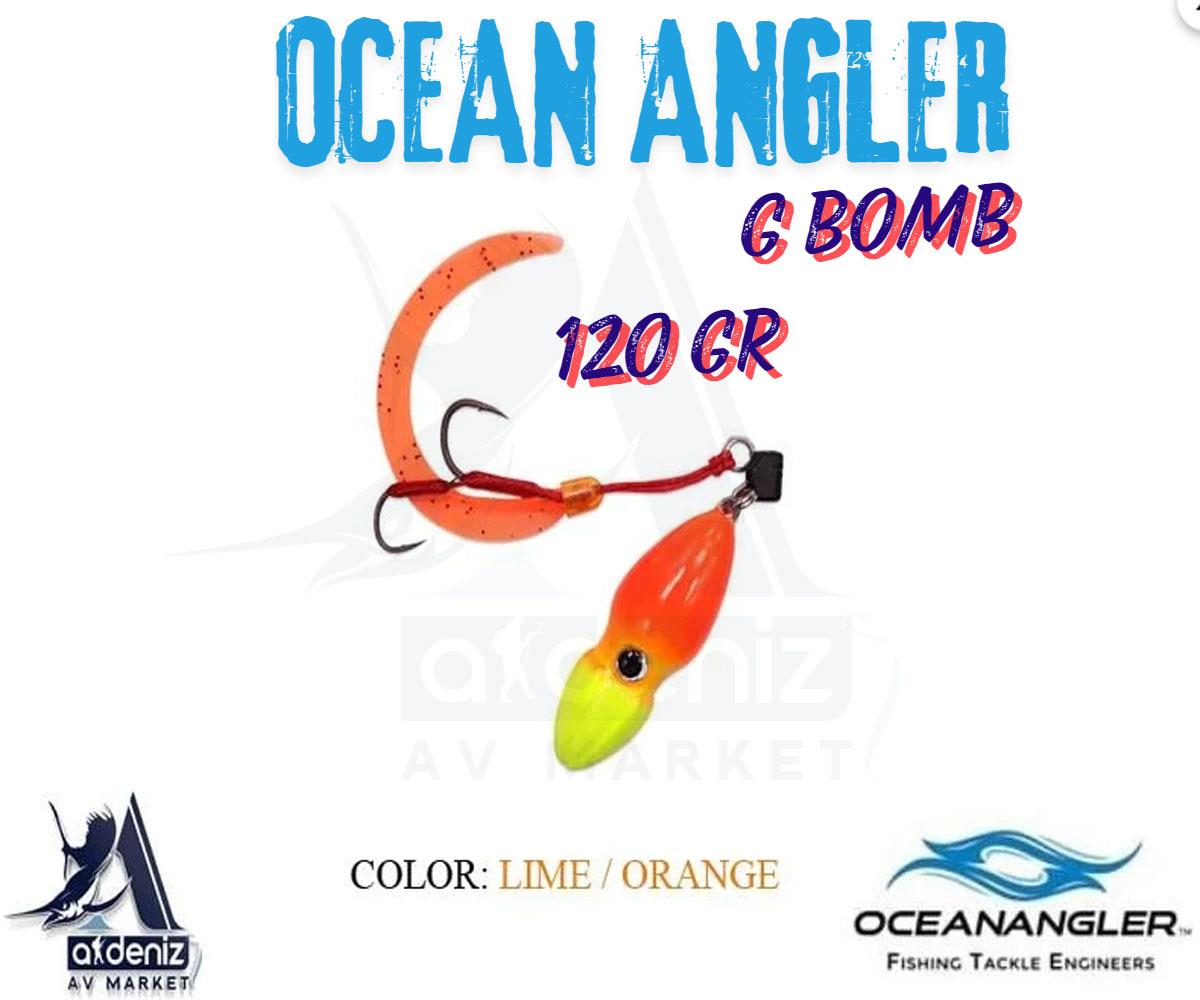 Ocean Angler G-Bomb 120 Gr. #Lime/OrangeOCEAN ANGLER