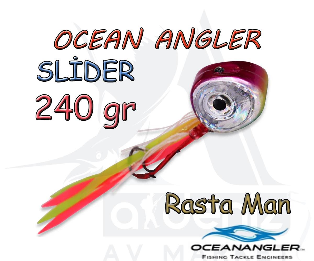 Ocean Angler Slider Kabura 240 Gr. #Rasta ManOCEAN ANGLER