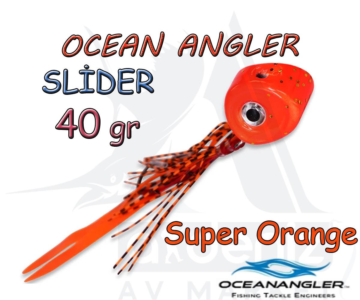 Ocean Angler Slider Kabura 40 Gr #Super OrangeOCEAN ANGLER