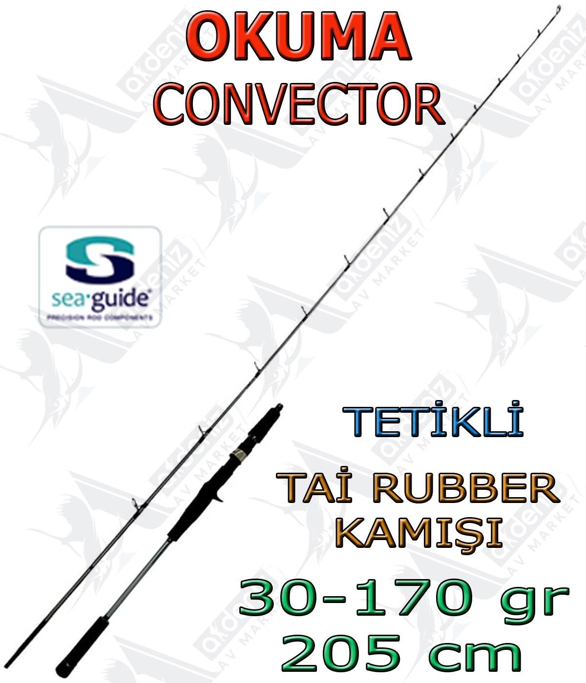 Okuma Convector Tai Rubber 205cm 30-170gr Olta Kamışı (Tetikli-2 Parça) CVT-C-692HOKUMA