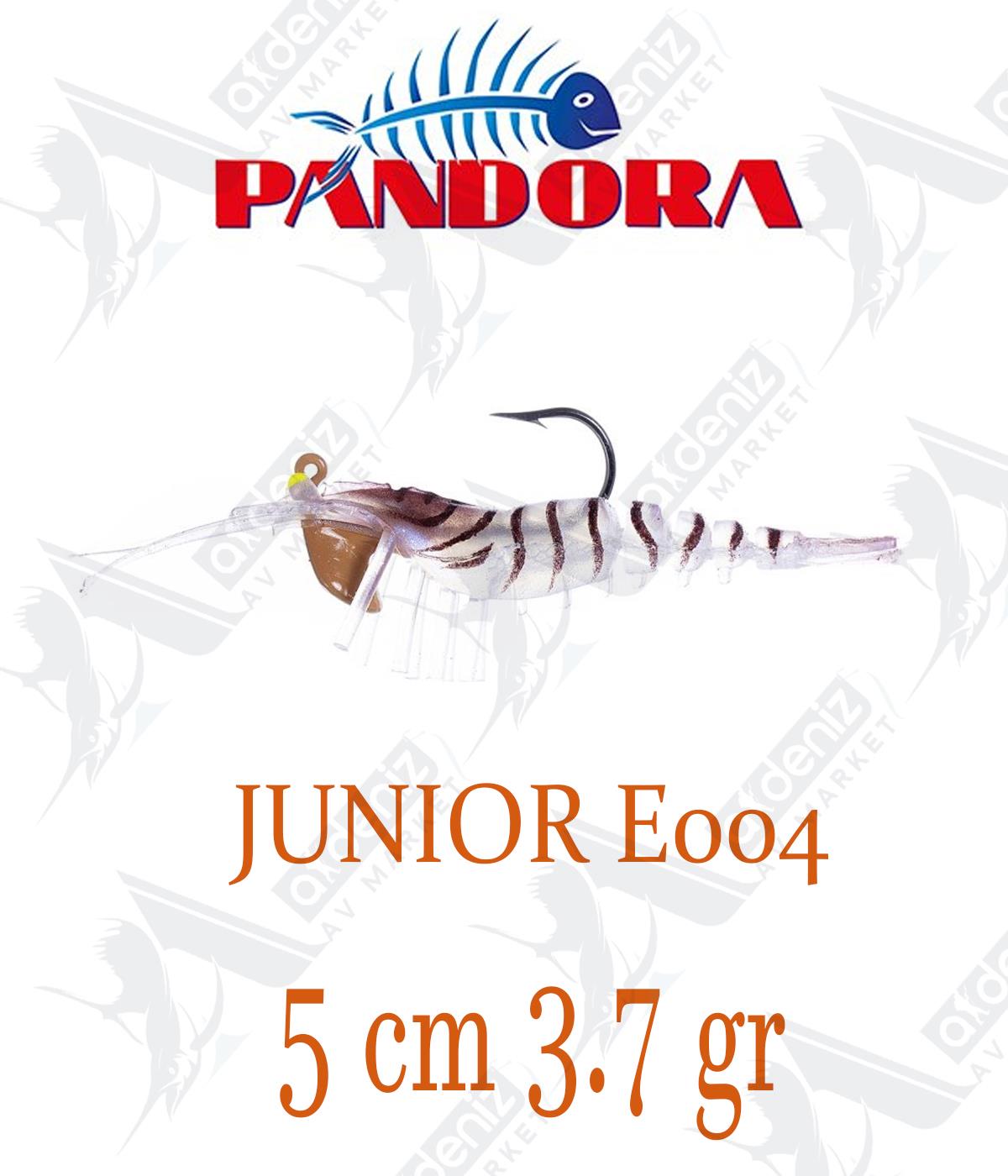 Pandora Junior Shrimp 5cm 3.7gr silikon karides Color:E004PANDORA