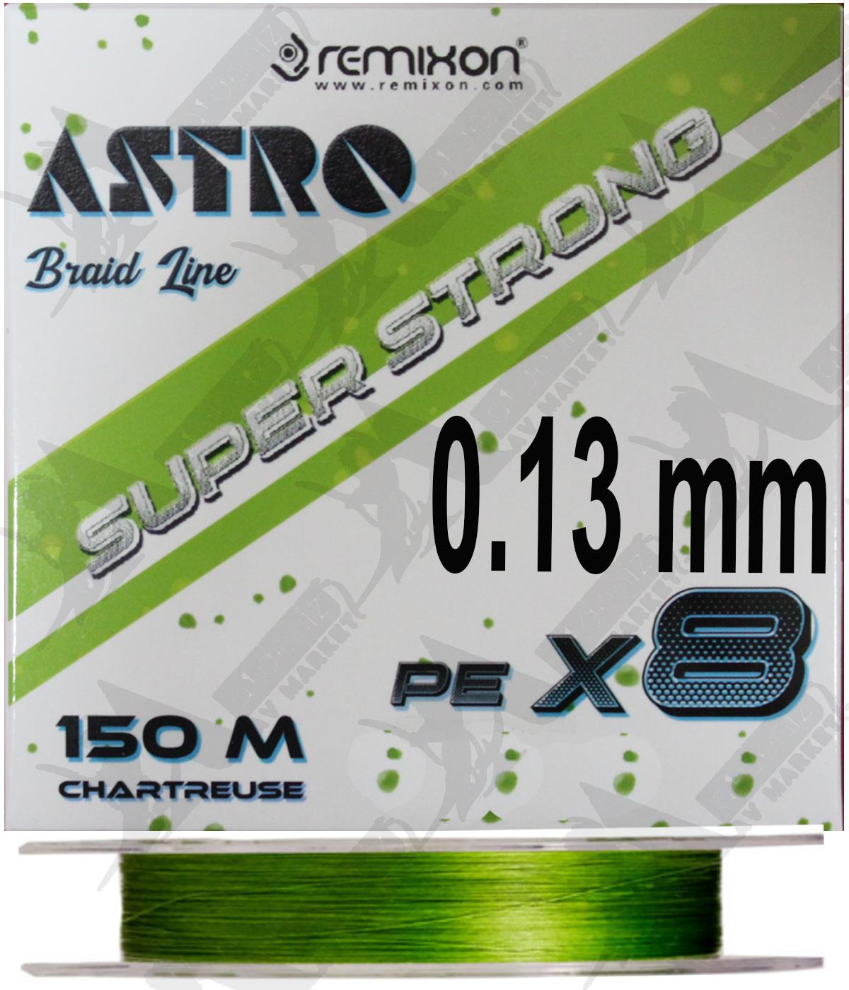 Remixon Astro 8x 0.13 mm 150mt Chartreuse (Açık Yeşil) İp MisinaREMİXON