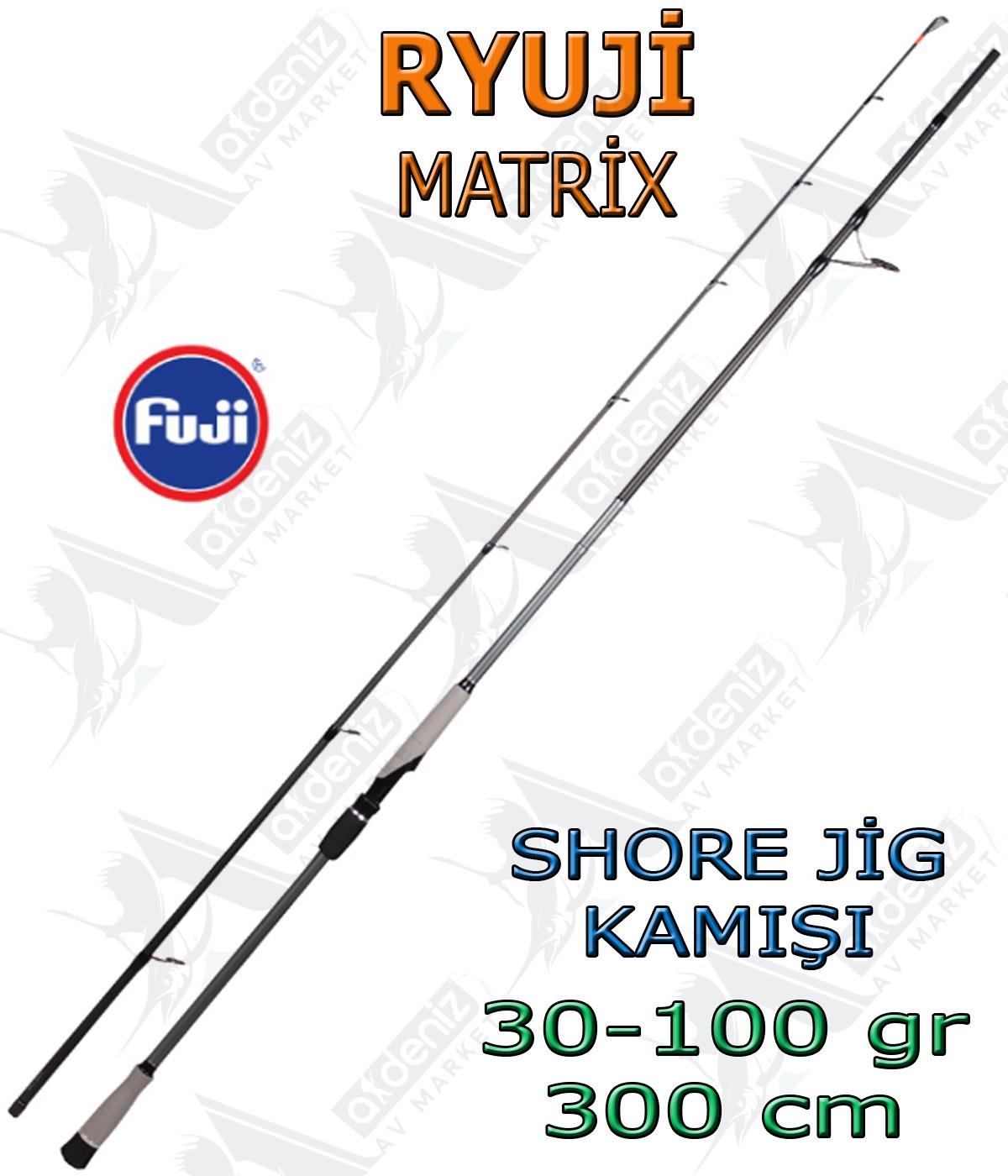 Ryuji Matrix Fuji 30-100 Gr 3.00mt (2 Parça) Shore Jigging KamışıRYUJİ