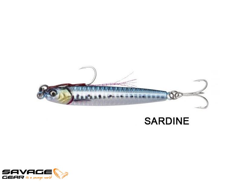 Savage gear 3D Jig Minnow 5 gr 4,6 cm Suni Yem #Sardıne