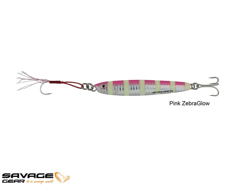 Savage gear 3D Slim Minnow 10 gr Jig Suni Yem #Pınk Glow Zebra