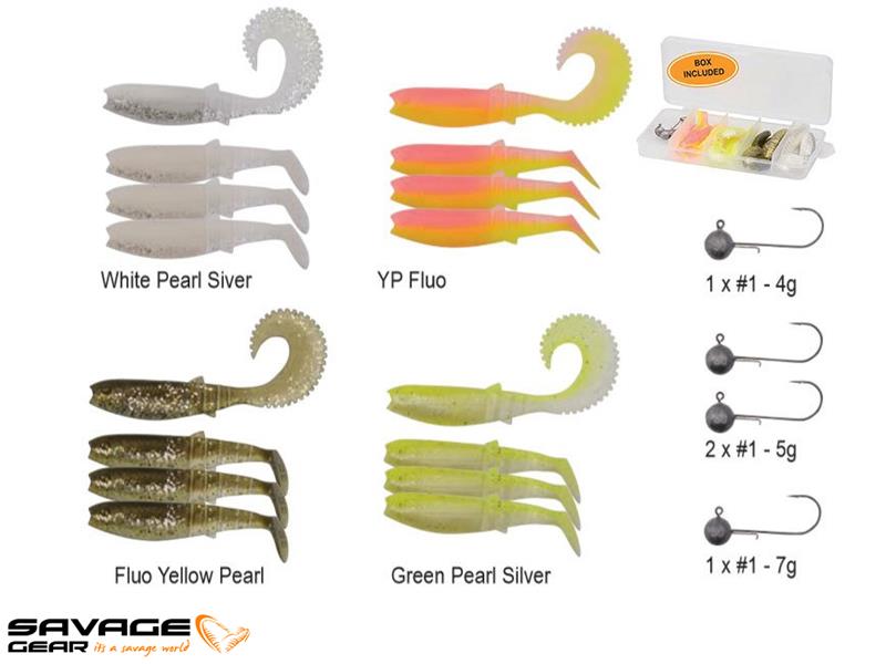 Savage gear Cannibal Box Kit S 20 Adet Suni Yem