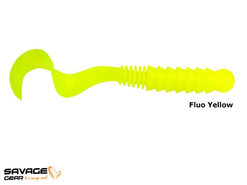 Savage gear LB Pro Grub 8.5 cm 3 gr 8 Adet Suni Yem #Fluo Yellow