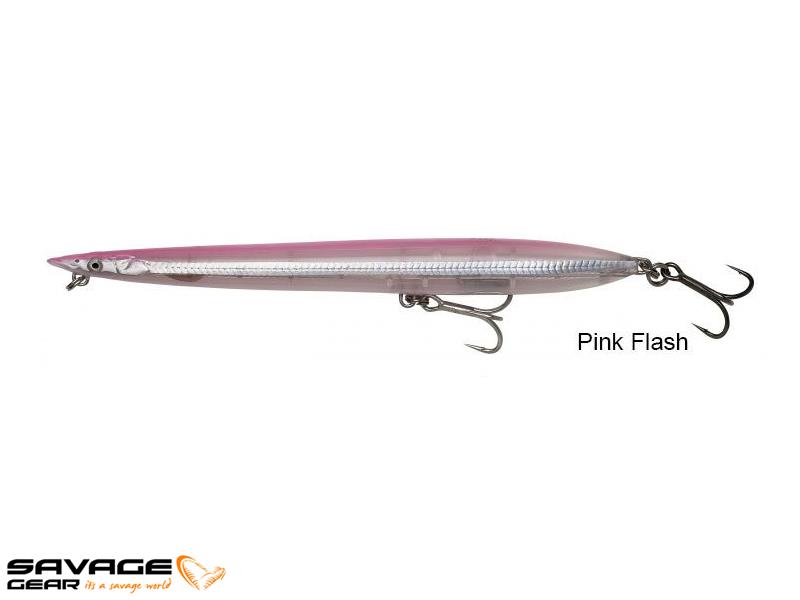 Savage gear MAG Sandeel Surf Walker 210 mm 41g F Suni Yem #Pink Flash