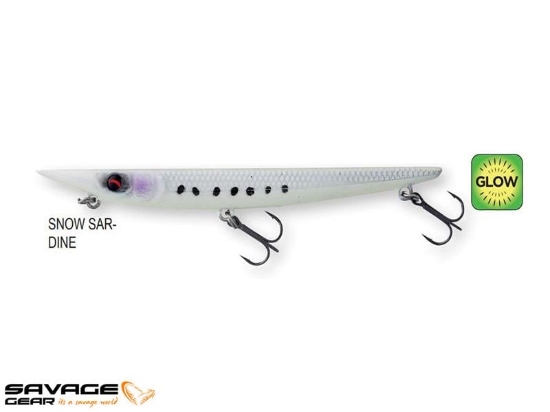 Savage Gear Needle Tracker 10CM 10GR S #Snow Sardine