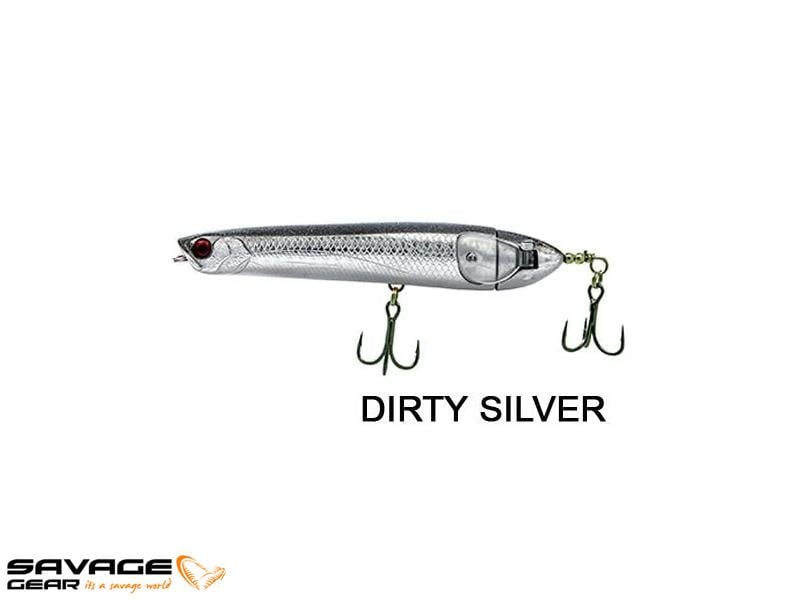 Savage Gear Prop Walker 13.5cm 31.5gr Suni Yem #Dirty Silver
